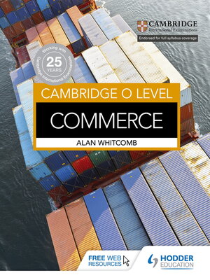 cover image of Cambridge O Level Commerce